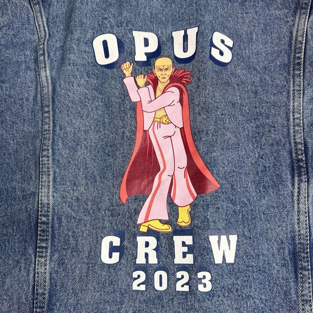 Levis Denim‎ Trucker Jacket Opus Crew Adult Size 2xl